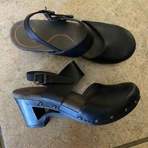 Dansko high heel clogs 40